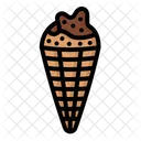 Chocolate Cone Chocolate Cone Icon