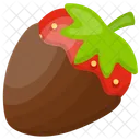 Strawberry Covered Dipped Icon