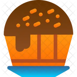 Chocolate Cupcake  Icon