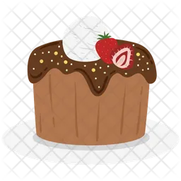 Chocolate cupcake  Icon