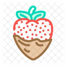 Chocolate Dipped Strawberry  Icon