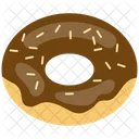 Chocolate donut  Icon