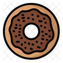 Chocolate Donut Donut Food Icon