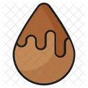 Chocolate Drop Liquid Icon