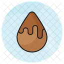 Chocolate Drop Liquid Icon