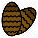 Chocolate Egg Chocolate Easter Icon