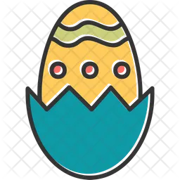 Chocolate egg  Icon