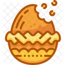 Chocolate Egg Easter Icon