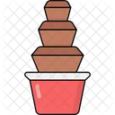 Chocolate fountain  Icon