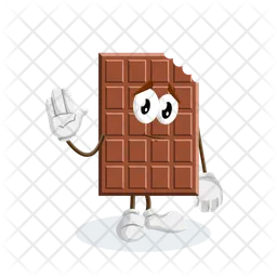 Chocolate Goodbye Pose  Icon