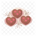 Chocolate heart  Icon