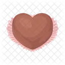 Chocolate heart  Icon