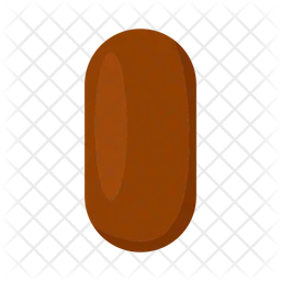 Chocolate ice cream  Icon