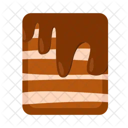 Chocolate ice cream  Icon