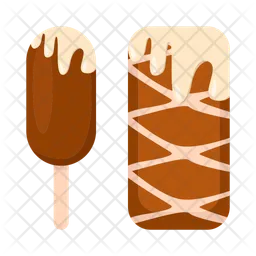 Chocolate ice cream  Icon
