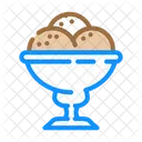 Chocolate Ice Cream  Icon