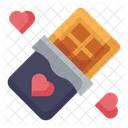 Chocolate Chocolate Bar Valentines Day Icon