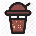 Chocolate Drink Buble Icon