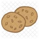 Chocolate Cookies Dessert Icon