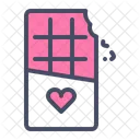 Chocolate Love Romance Icon