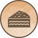 Chocolate Fudge Cake Icon