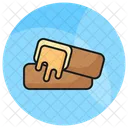 Chocolate Caramel Dessert Icon