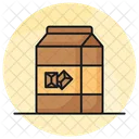 Chocolate Milk Box Icon