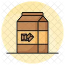 Chocolate Milk Box Icon