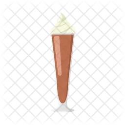 Chocolate milkshake  Icon