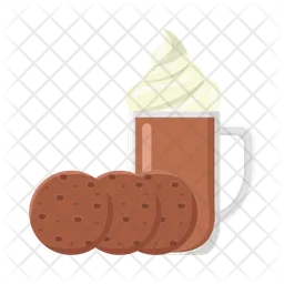 Chocolate milkshake  Icon