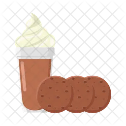 Chocolate milkshake  Icon