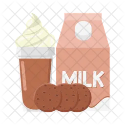 Chocolate milkshake  Icon