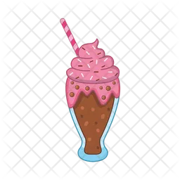 Chocolate milkshake  Icon