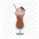 Chocolate milkshake  Icon