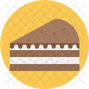Chocolate Pie Pastry Icon
