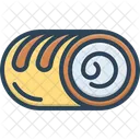 Chocolate Roll Chocolate Roll Icon