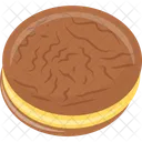Chocolate Sandwich Cookie Icon