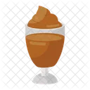 Chocolate Shake Ice Cream Shake Fresh Shake Icon