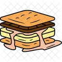 Chocolate smores  Icon