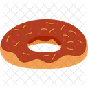 Chocolate Sprinkle Donut  Icon
