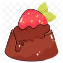 Chocolate strawberry  Icon