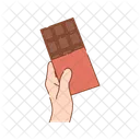 Chocolate with red packaging  Icon