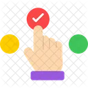 Choice Hand Selection Icon