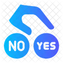 Choice Yes Or No Communications Icon
