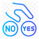 Choice Yes Or No Communications Icon