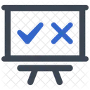 Blackboard Choice Survey Icon
