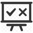 Blackboard Choice Survey Icon