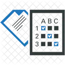Choix Multiples Test Examen Icône