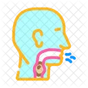 Choking Household Injury Icon