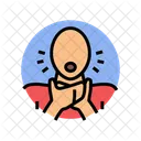Choking Household Injury Icon